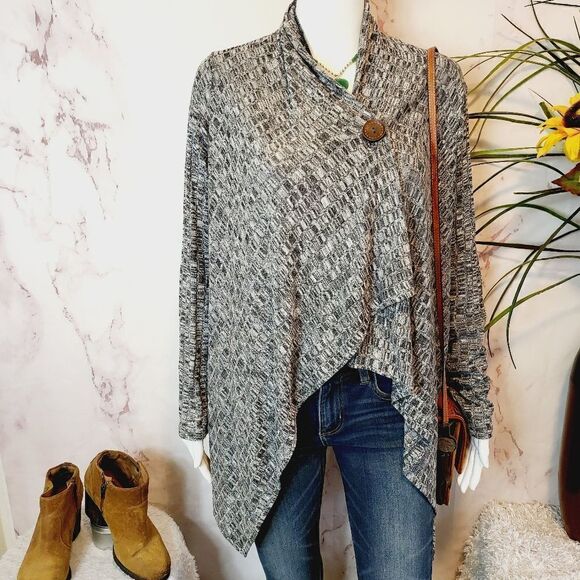 Bobeau convertible wrap cardigan - Picture 6 of 8